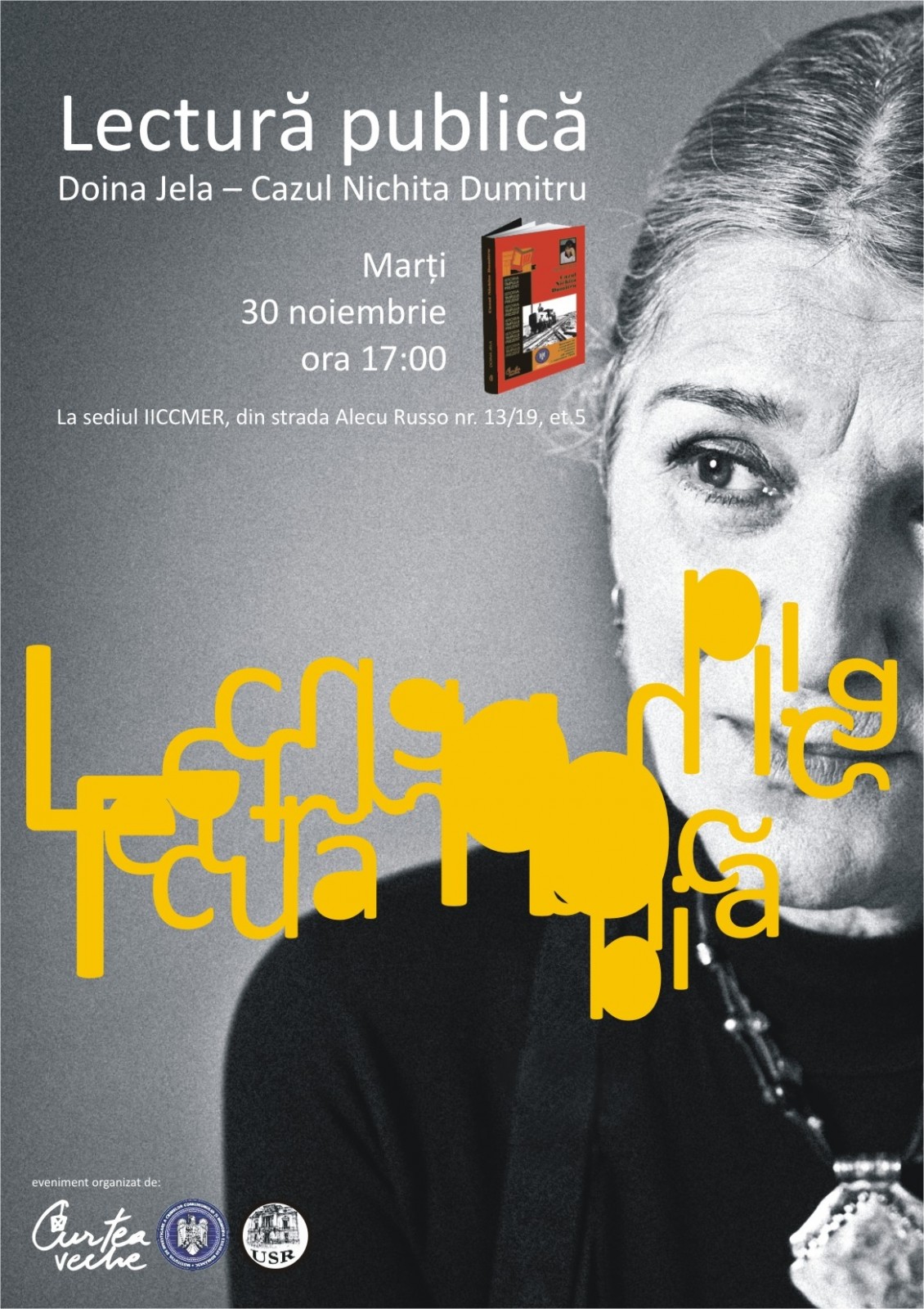 Afis lectura publica_Doina Jela_v2
