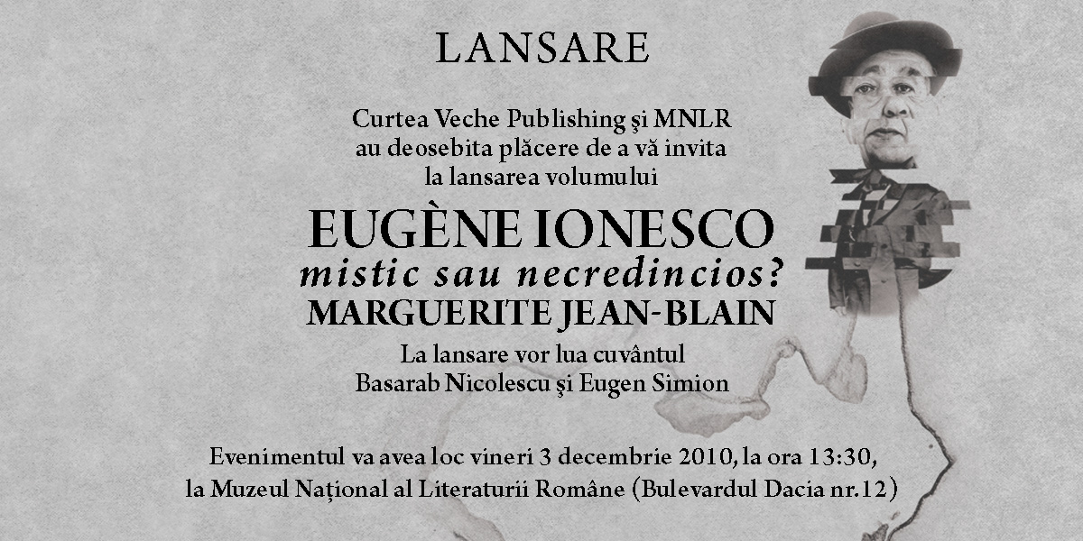 Invitatie Eugene Ionesco