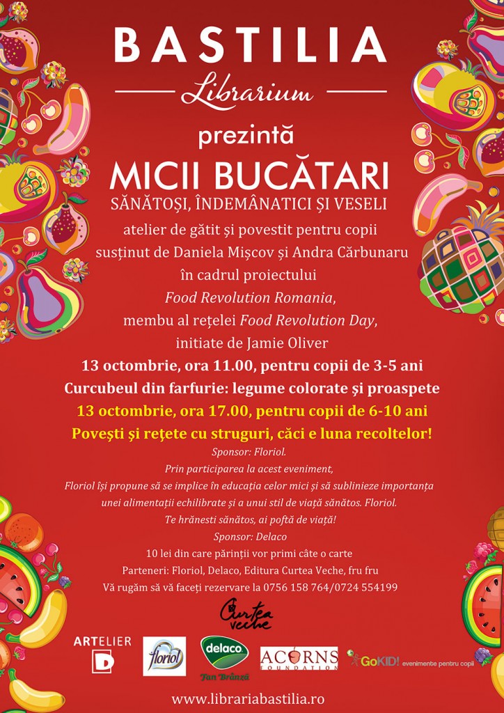 Afis octombrie Micii Bucatari