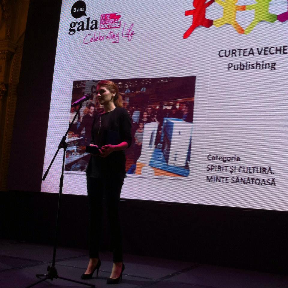 Curtea Veche Publishing la Gala CSID