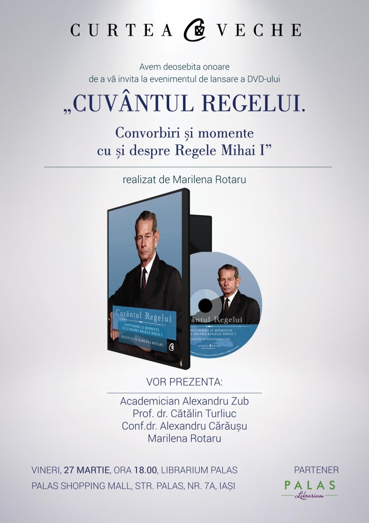 Lansare Cuvantul Regelui IASI-afis