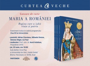 Lansare Maria a Romaniei_Invitatie_Arad