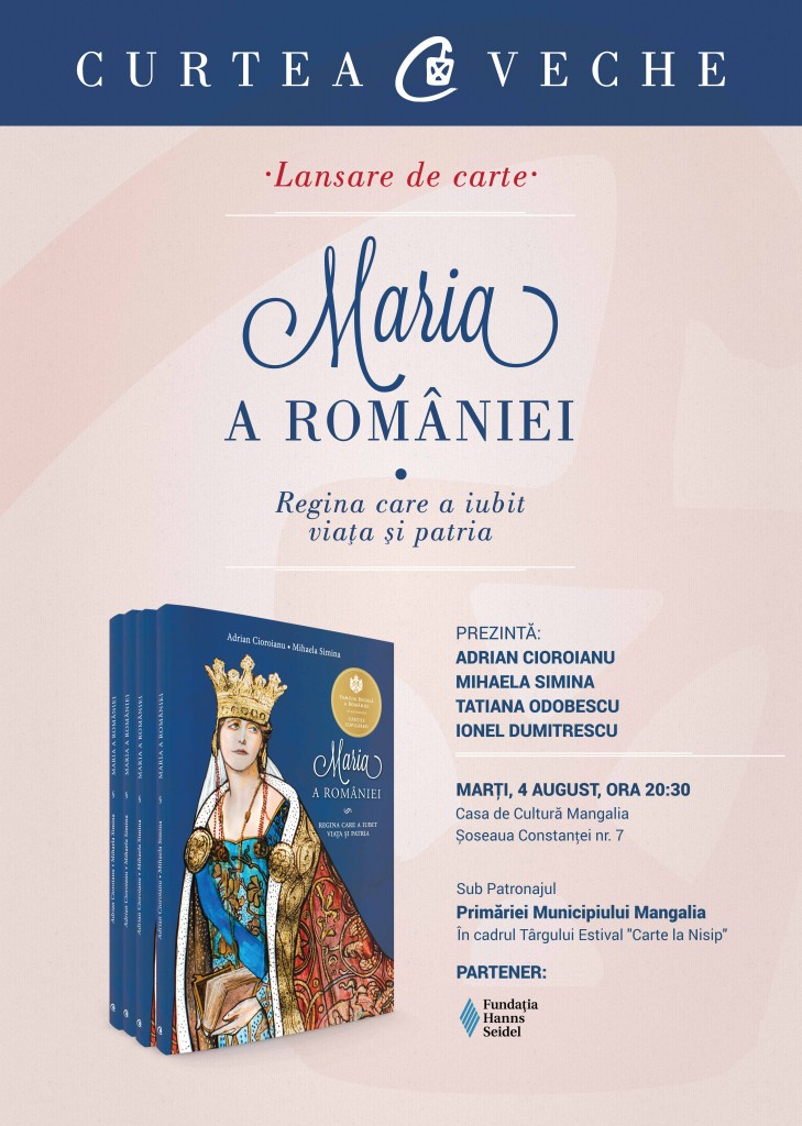 lansare maria a romaniei-afis