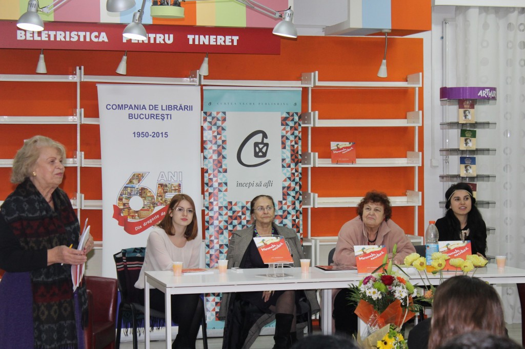 Lansare „Minunata aventură” Miruna Meiroșu, Ana Andreescu, Passionaria Stoicescu, Georgeta Gherghinoiu