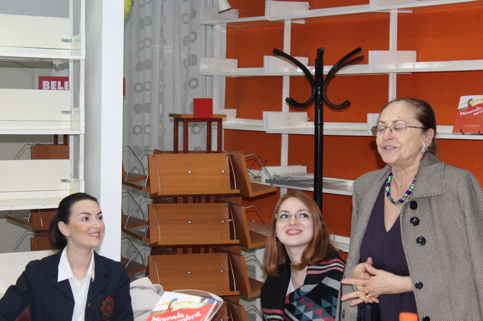 Lansare „Minunata aventură” Catinca Nistor, Miruna Meiroșu, Ana Andreescu