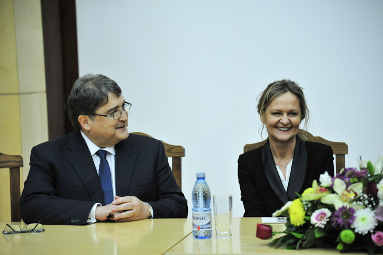 Emil Hurezeanu și Iren Arsene Credit foto: Zorislav Stojanović