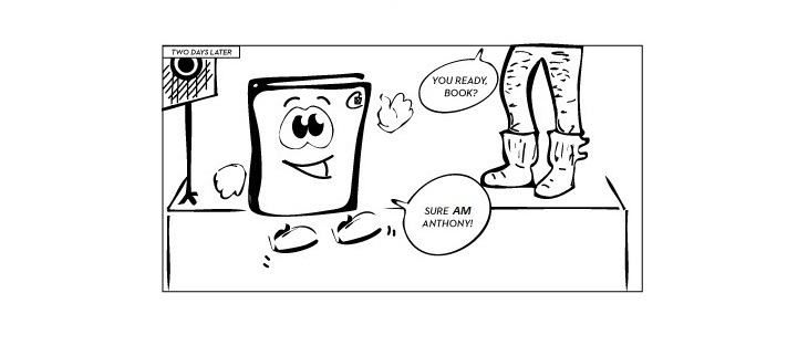 The Adventures of BOOK – Episode Two: BOOKsurfing