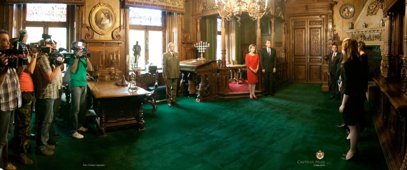 Curtea Veche Publishing, momente emoționante la Castelul Peleș