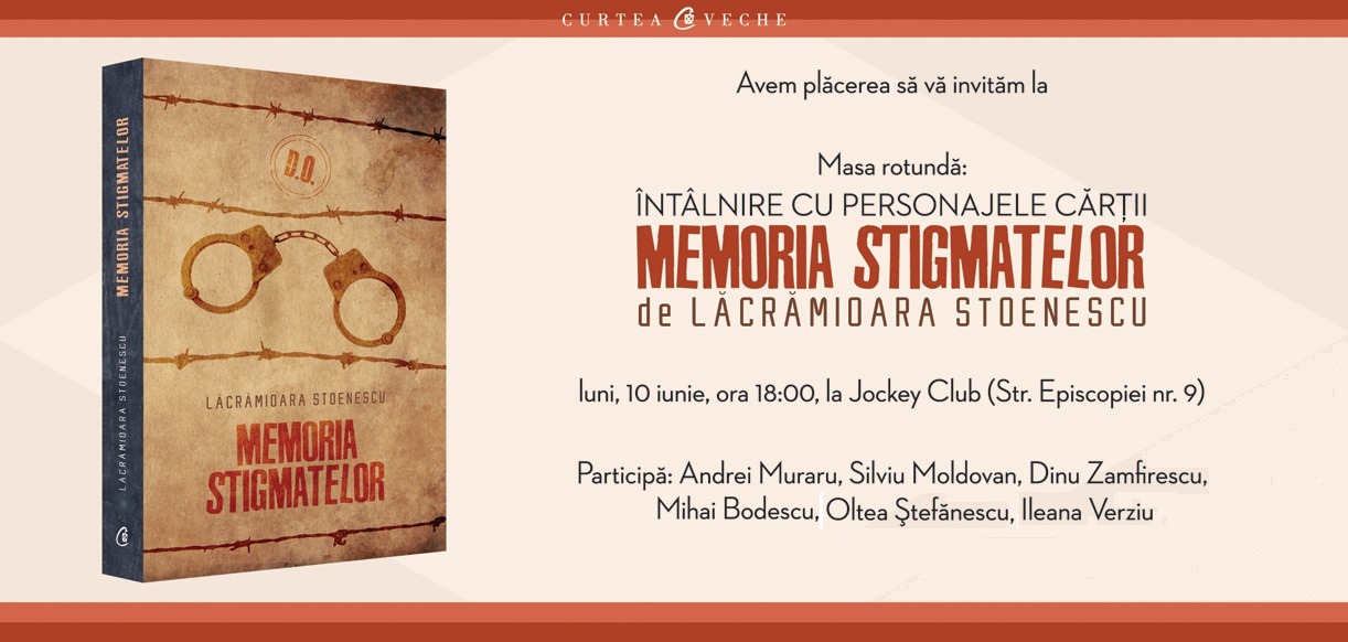 Masa rotundă: Întâlnire cu personajele cărții “Memoria Stigmatelor” de Lăcrămioara Stoenescu