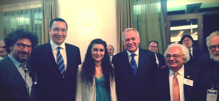 Basarab Nicolescu și George Banu l-au însoțit pe premierul francez în România