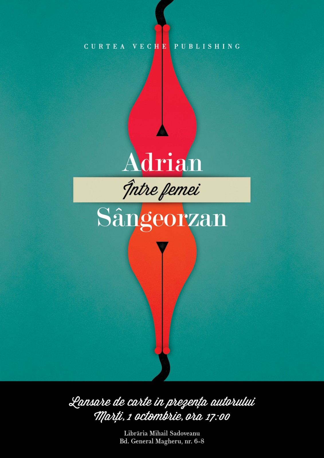 Lansarea volumului “Între femei”, de Adrian Sângeorzan. Povești despre viață, istorisite de un medic ginecolog