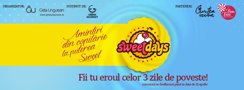 Curtea Veche Publishing ofera premii dulci la Sweet Days, Cluj-Napoca