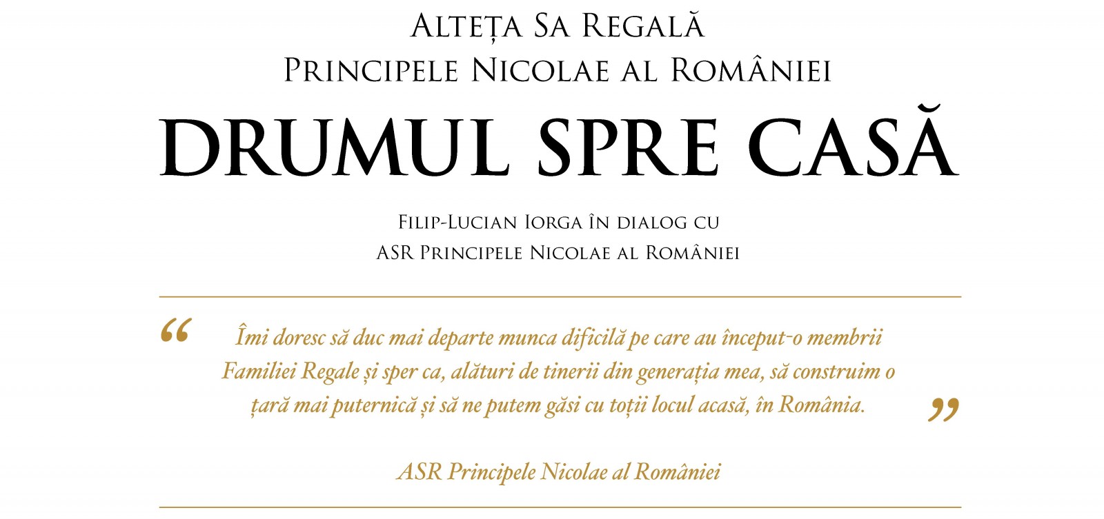 Principele Nicolae al României, lansare de carte la Târgu Mureș