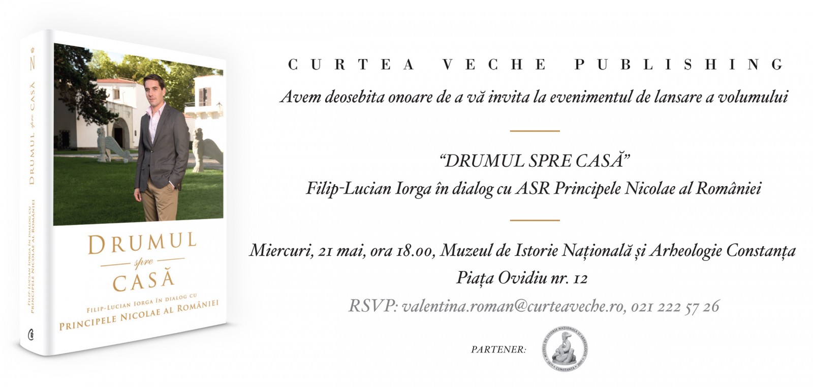 Principele Nicolae al României, lansare de carte la Constanța