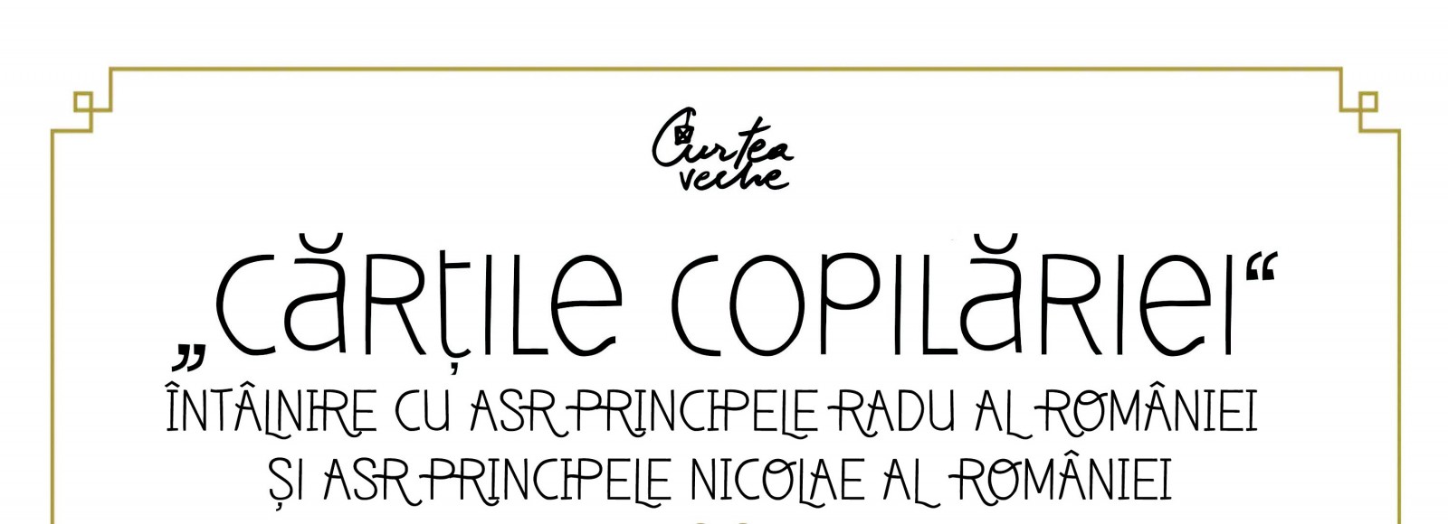 Principele Radu și Principele Nicolae ai României aduc  “Cărțile copilăriei” în Craiova de 1 iunie
