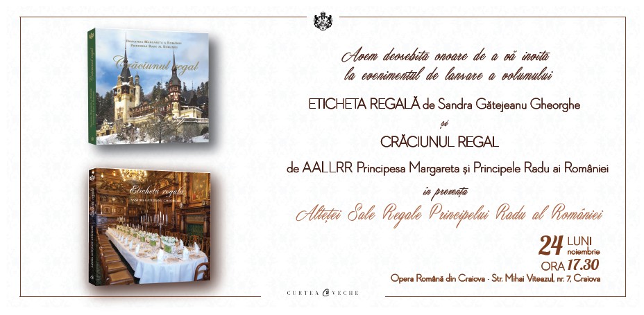 ASR Principele Radu al României,  lansare de carte regală în Craiova