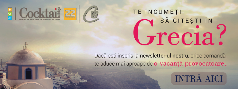 Te încumeți să citești în Grecia? Curtea Veche Publishing și Cocktail Holidays te trimit în vacanță!