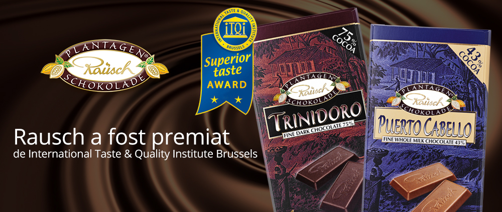 Rausch a fost premiat de International Taste & Quality Institute Brussels