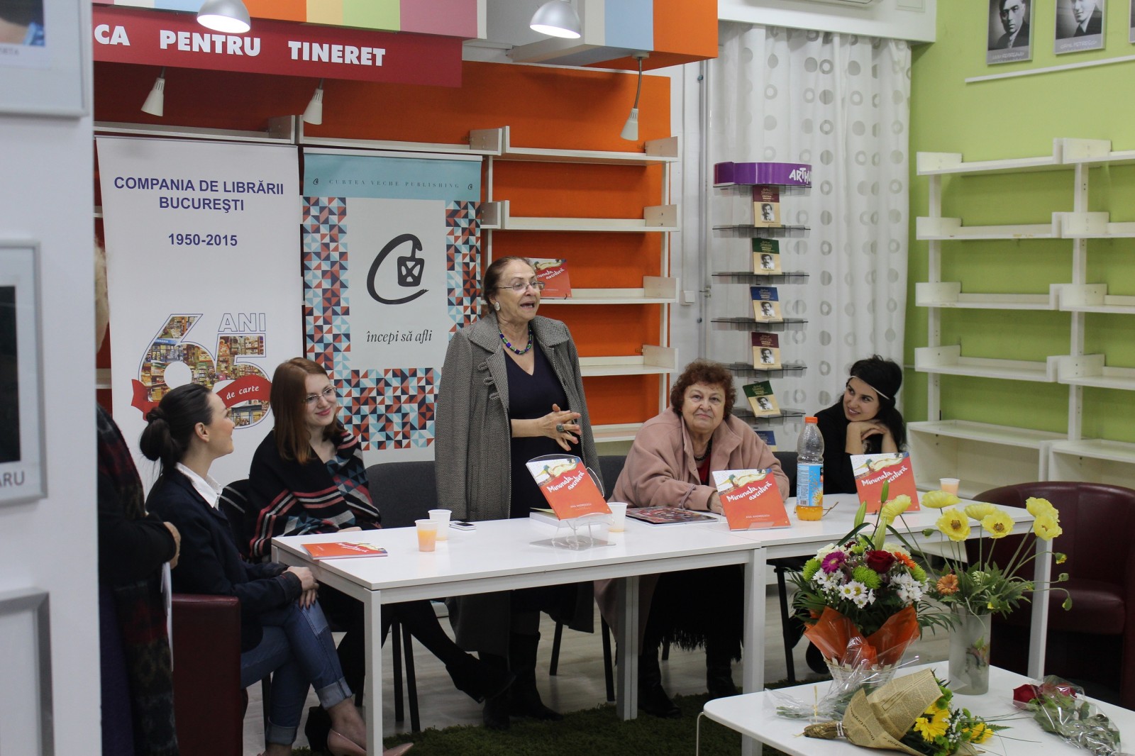 Lansare „Minunata aventură” la Librăria Mihail Sadoveanu – Fotografii
