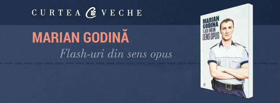 “Flash-uri din sens opus” la Craiova. Polițistul Marian Godină, sesiune de autografe duminică la Gaudeamus