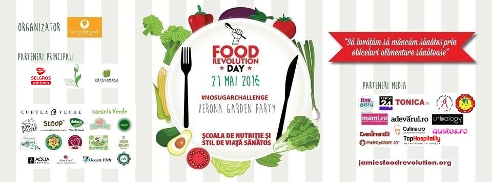 Food Revolution Day 2016, sărbătorită la Curtea Veche Publishing