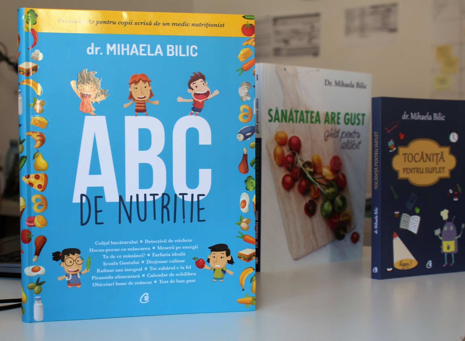 Dr. Mihaela Bilic și “ABC de nutriție” în direct pe Facebook: impresii și fotografii