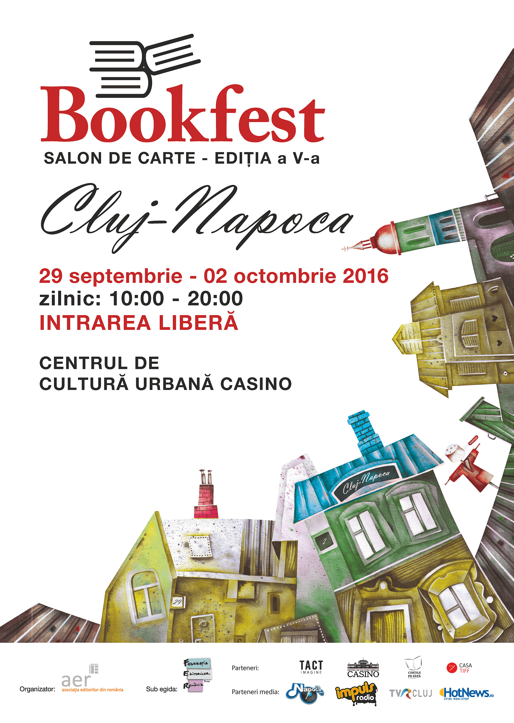 Curtea Veche Publishing vă așteaptă la Bookfest Cluj-Napoca