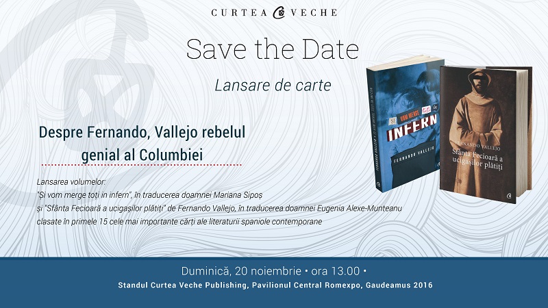 Dublă lansare de carte dedicată geniului rebel al Columbiei, Fernando Vallejo