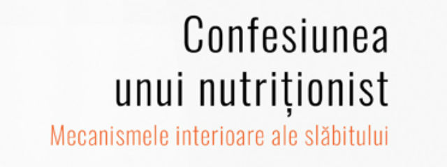 „Confesiunea unui nutriționist“ de Valentin Vasile, o carte-mărturie despre importanța emoțiilor și a cunoașterii de sine