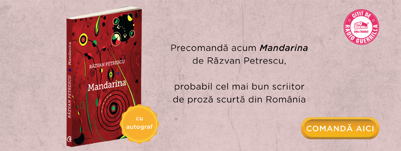 Proza scurtă revendicată. “Mandarina” – un volum proaspăt de la Răzvan Petrescu
