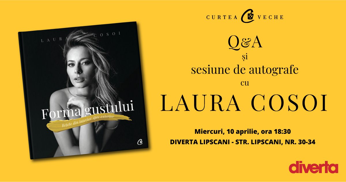 Q&A și sesiune de autografe cu Laura Cosoi