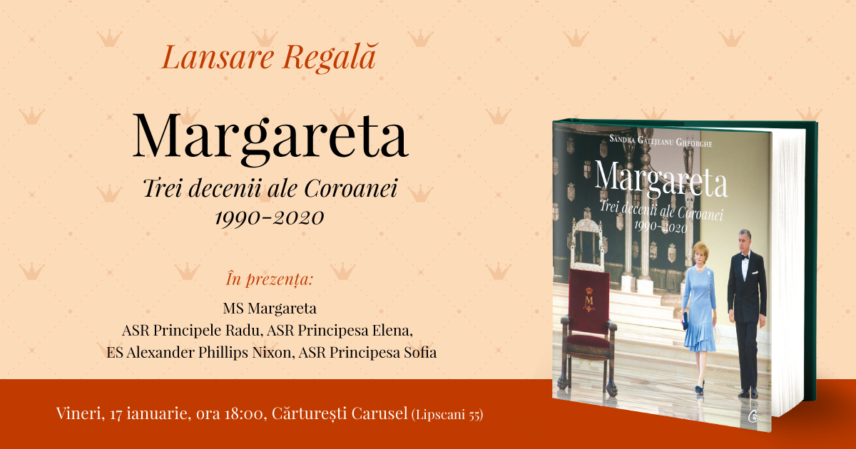 Lansare de carte la 30 de ani de la întoarcerea Familiei Regale în România
