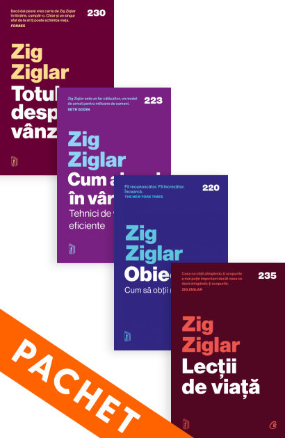  - Pachet Zig Ziglar – „Maestrul vânzărilor și al motivației“ - Curtea Veche Publishing