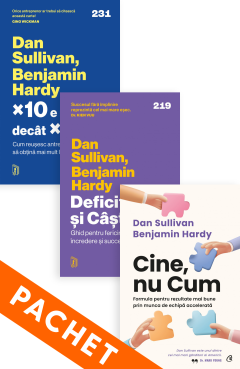 Pachete - Pachet Dan Sullivan – „Mentalitatea antreprenorului care scalează“  - Curtea Veche Publishing