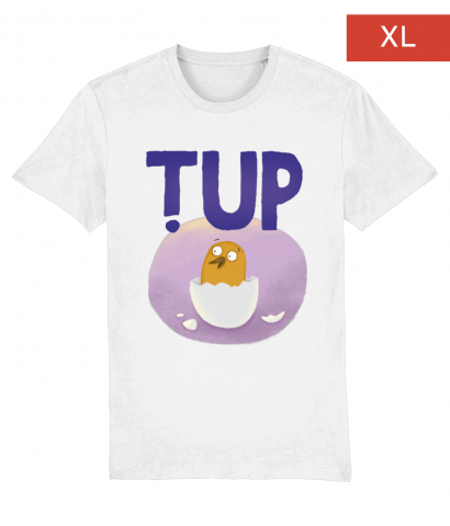  - Tricou Țup alb XL - Curtea Veche Publishing