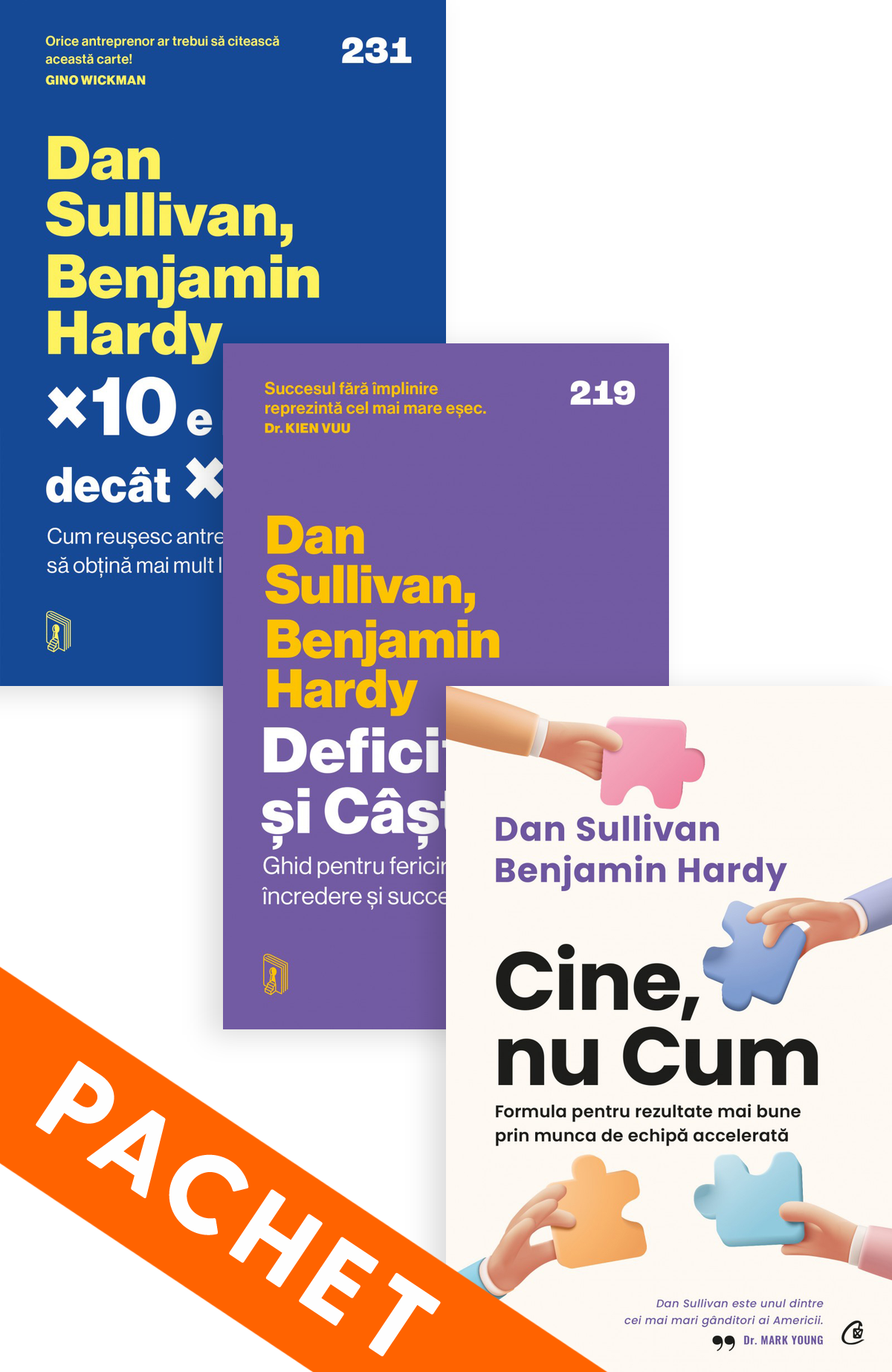 Pachet Dan Sullivan – „Mentalitatea antreprenorului care scalează“